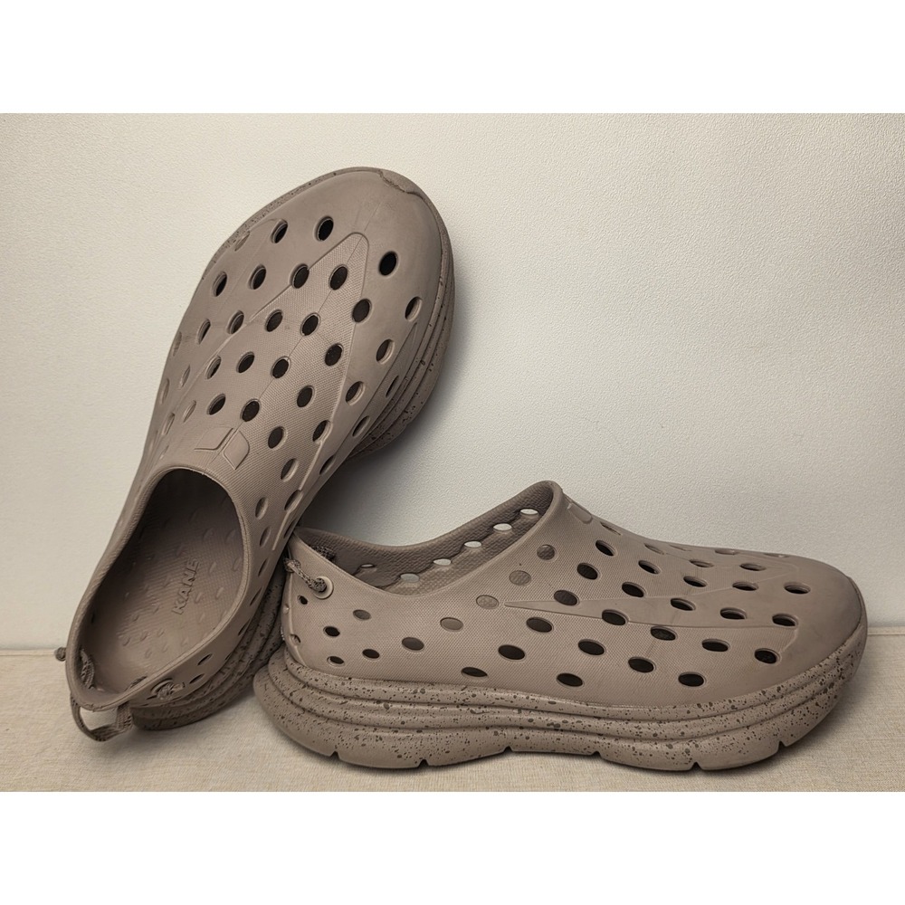 Kane Revive  Slip-On Recovery Shoes US Mens 10 Womens 12 Fawn Monochrome Foam